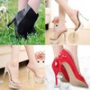 8 Pairs High Heel Protectors, 4 Heel Covers in Different