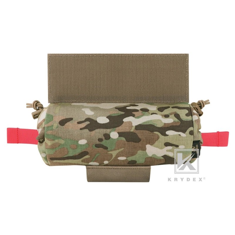 KRYDEX Tactical Roll Up IFAK Drop Pouch Medical EMT First