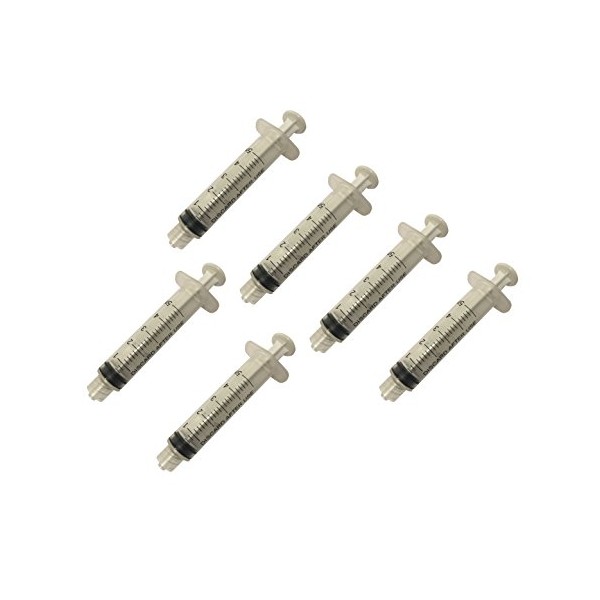 ToolUSA Plastic Disposable Syringe/Dispenser - 5ml: TJ01-87600-Z06 : (Pack of
