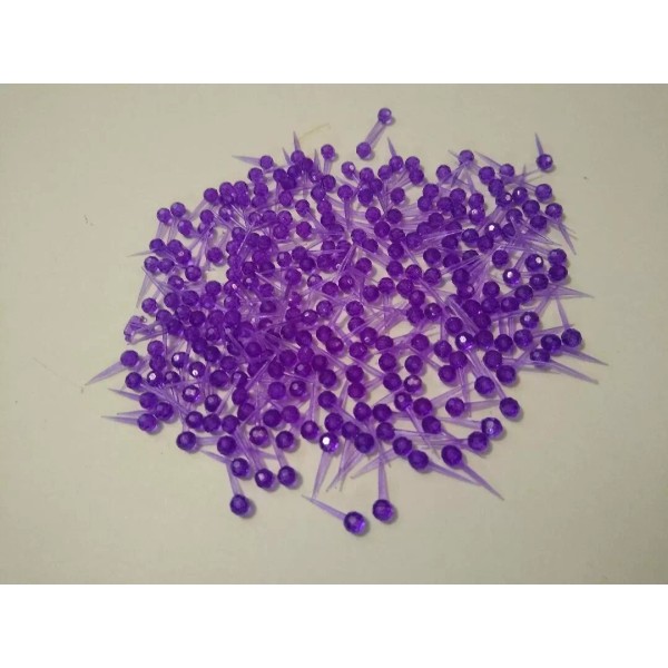 Unbranded 250 Purple Small Mini Globe Pin lights For Ceramic