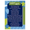 Sterling Gifts 'Don't Quit' Laminated Pocket Prayer Cards - Pack