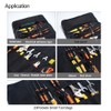 23 Pocket Tool Bag Roll Up, Tool Organizer for Men
