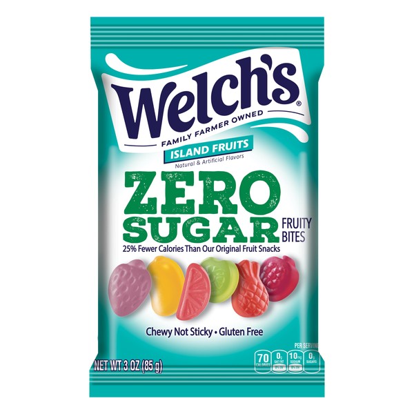 Welch's Welch's Zero Sugar Fruity Bites, Great zero sugar snacks