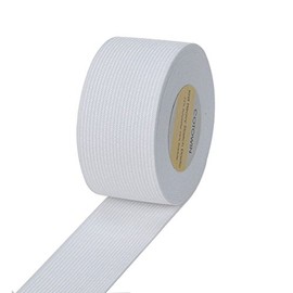 COTOWIN 1.5-inch Wide White Knit Heavy Stretch High Elasticity Elastic Band, 5 Yards