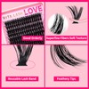 RITALASH Lash Clusters 80D DIY Cluster Lashes Fluffy Volume Eyelash
