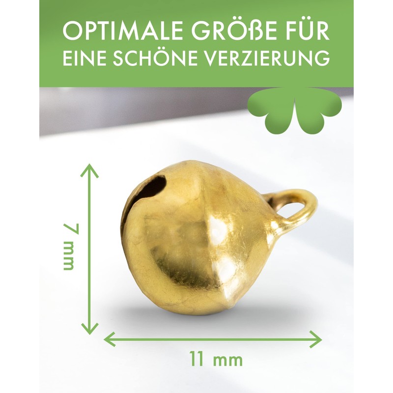 Kleenes Traumhandel Bells - Copper Bells - High-Quality Clamps -