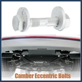 VekAuto 1Set Eccentric Alignment Camber Bolt for Toyota RAV4 2010-2018 No.4840942030 Suspension Control Arm Cam Adjustment Nut Kit
