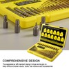 Topec 35-Piece Screw Extractor and Left Hand Drill Bits Set,