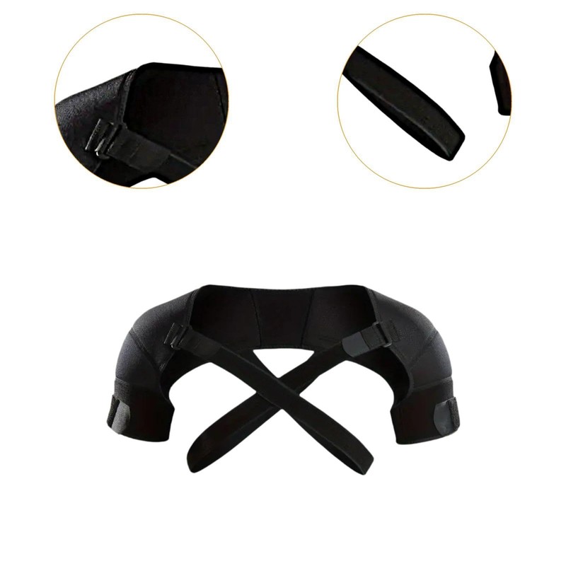 Harilla Shoulder Wrap Protector Shoulder Support Brace Breathable for Men