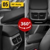 YORKNEIC Central Storage Box Armrest Cover For Hyundai Sonata 2020-2025