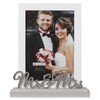 Malden International Designs 5x7 Mr & Mrs Wedding Picture Frame