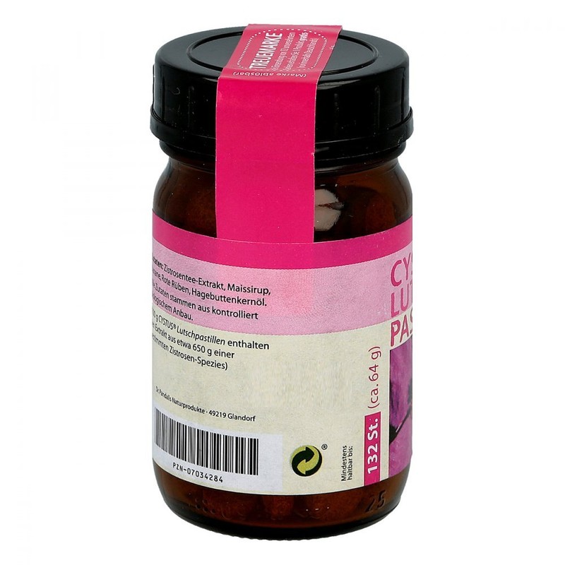 Cystus Lozenges, 132 Pieces Lozenges.