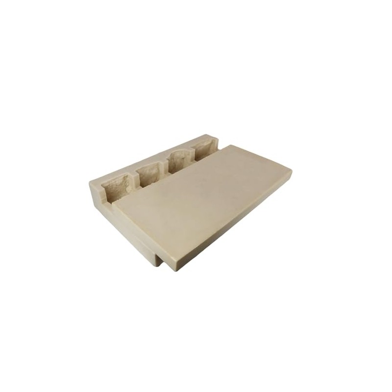 Stone Veneer Rubber Mold for Concrete, Corner Plug, 22.75" L