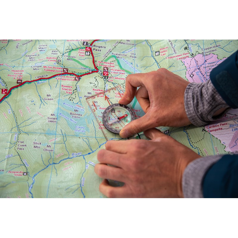 Coghlan's Map Compass – Lightweight, Durable Navigation Tool for Hiking,