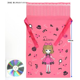 Indigo TA656 Takara Tomy Licca-chan Wrapping Bag Gift Bag L Pink