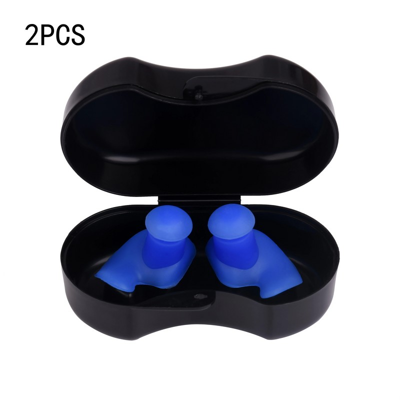 Reusable Silicone Swimming Earplugs for Water Sports – Waterproof Ear