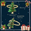 6 Pieces Christmas Napkin Rings Christmas Tree Napkin Rings Holders