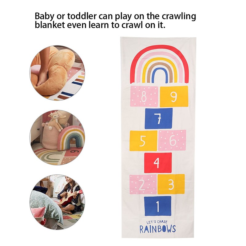 Soft Children Carpet Floor Playing Crawling Game Rectangle Mat Home