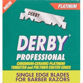 Derby Derby Professional Single Edge Razor Blade 100-Pieces, 0.04203 kg