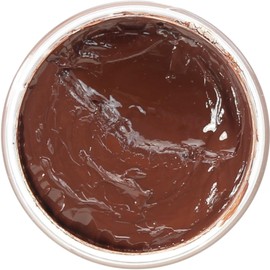 Columbus Scratch, Fading Repair, Glossy Leather Shoes, Complementary Color Cream, dark sepia