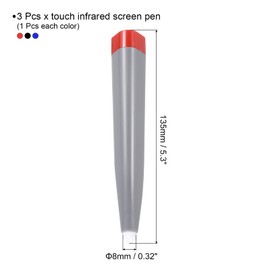 MECCANIXITY 3pcs Touch Infrared Screen Pen Whiteboard Optical Stylus Pens for Education Electronic Whiteboard Presentations