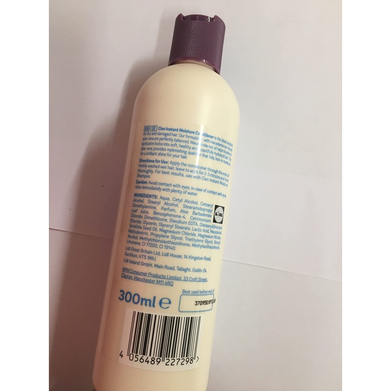 cien instant moisture conditioner with macadamia nut oil & aloe