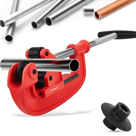Heavy Duty 1-3 Inch Pipe Cutter Tool with Extra Blade - Professional Cutting Tool - Sharp Rigid Pipe Cutter for Galvanized, Steel, and Iron Pipes - By Godora