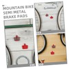 Mikinona 4 Pair Bicycle Brake Pads Mountain Bike Pads Metal
