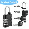 Kenning 24 Pack Combination Lock 3 Digit Outdoor Padlock Locker