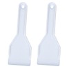 Pack of 2 fridge ice scrapers, freezer, plastic material does