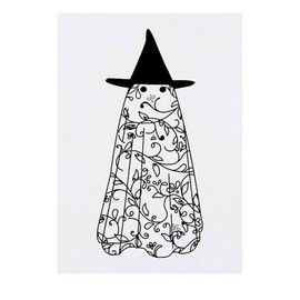 'Ready For Spooky Season' Temporary Tattoo - Water Resistant, Skin-Safe, Non-Toxic Transfer (TO00085073)