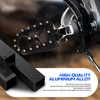 Pacify Motorcycle Foot Pegs, Aluminum CNC Wide Foot Peg 360°