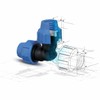 SmartProduct PP Angle 90 Degree with Internal Thread 32 mm