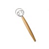Professional dough whisk, bread dough whisk, dough whisk, double holes,