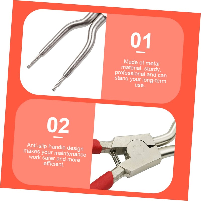 KONTONTY Washer Spring Removal Pliers Tool Compact Spring Expansion Tool