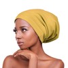 3 tamaños de gorras de dormir forradas de satén para