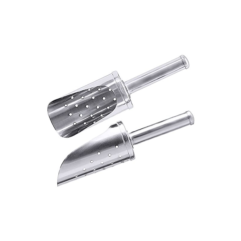 Contacto Stainless Steel Perforated Ice Scoop