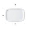 Juliska Berry & Thread Melamine Tray 16 in. - Whitewash,