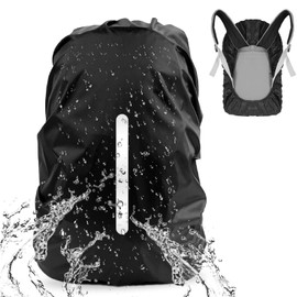 SensaBliss Backpack Cover, Rain Cover, Strong Waterproof, High Durability, Reflective Tape, Rain Protection, Windproof, Nighttime Safety, Anti-Theft, Outdoor, Work Commute, Rainy Season, Waterproof