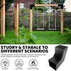 DEVALLEY 2-Way Pergola Brackets Kit, DIY L-Shaped Woodwork Brackets for