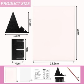 YSJCHEBS 1 Set Portable Optical Reflective Drawing Board, Optical Drawing Board, Drawing Projector, Drawing Projector for Children, Projection Copy Drawing Board