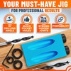 14 Pcs Pocket Hole Jig Kit for Woodworking – Aluminum