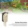 Rustic Hanging Animal Wind Chimes Resin Hand Made Natural Garden