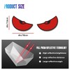 Car Reflective Stickers Decals Suitable red Eye Pattern for car