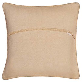 zoeppritz since 1828' 'Pillow, Decorative Pillows, Chair, Sofa Bed Glitter Scatter Faux Silk Viscose, 040 Sand, 50x50cm