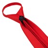 JEMYGINS Mens Red Pre-tied Tie Adjustable Neck Tie