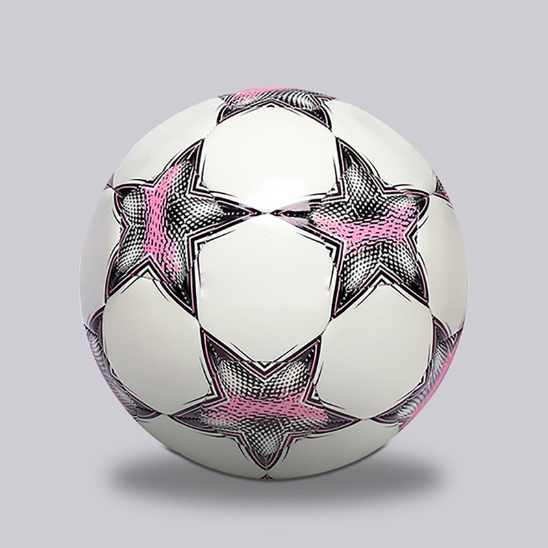 Reflective Football PU Glowing Sports Soccer Ball with Pump for