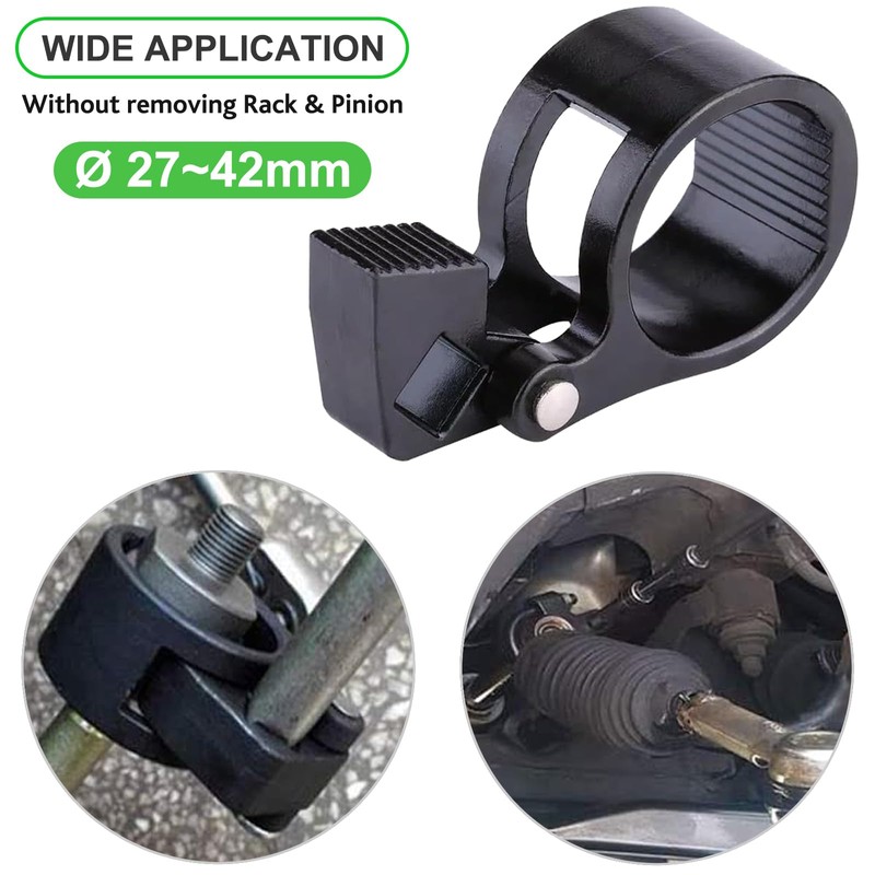 Toolwiz Inner Tie Rod Removal Tool Kit, 3/8'' Universal Low