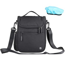 Rhinowalk Bicycle Front Bag Handle Bag Frame Bag Side Bag (Black)