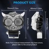 Motorcycle Driving Light, 30W 6000K/3000K/4500K Super Bright LED Spotlight Waterproof